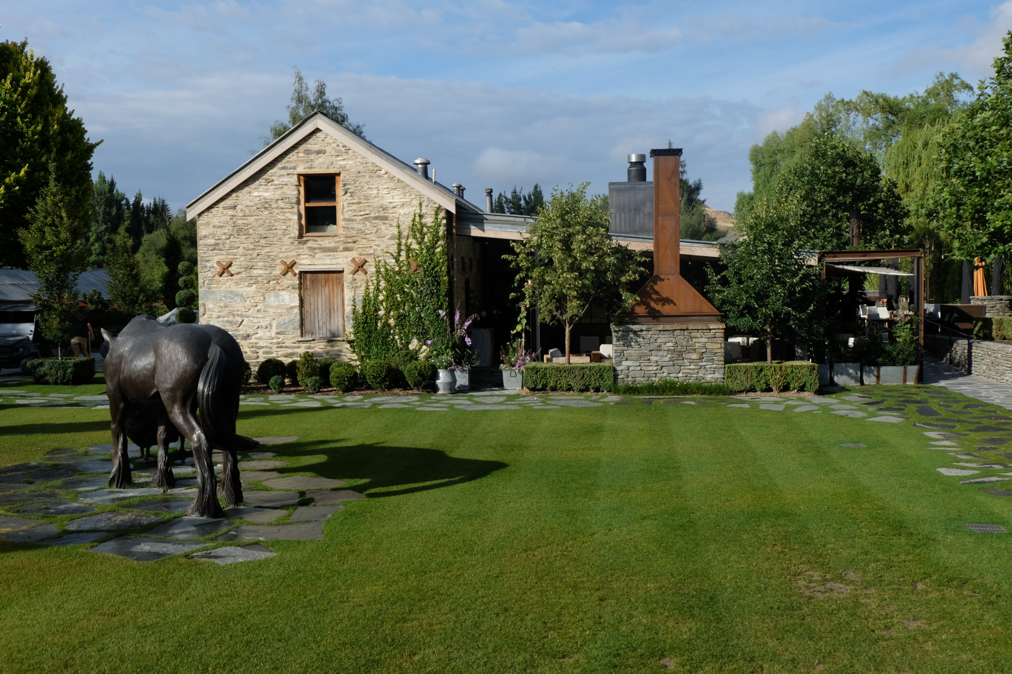 Ayrburn Woolshed Exterior